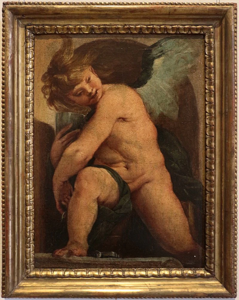 Angelo reggente un calice - Castello Sforzesco, Milano